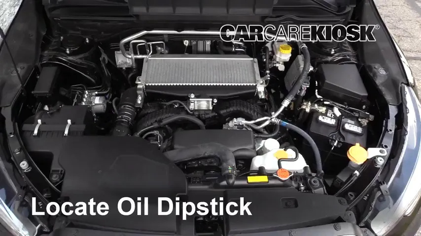 2019 Subaru Ascent Premium 2.4L 4 Cyl. Turbo Oil Check Oil Level